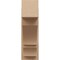 Ekena Millwork 8-in W x 20-in D x 24-in H Balboa Block Rough Cedar Woodgrain TimberThane Outlooker, Primed Tan OUTUR080X20X24BOA44RCPR - alternate 2